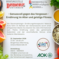 Genussvoll gegen das Vergessen – Ernährung im Alter und geistige Fitness