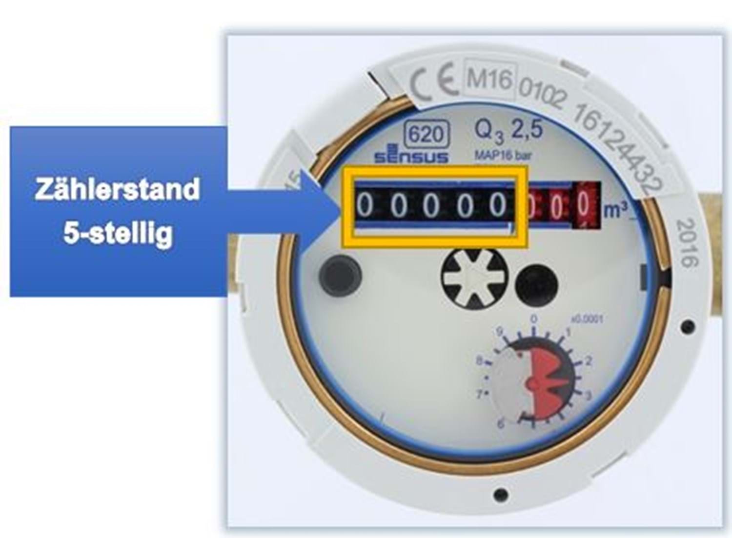 Wasseruhr richtig ablesen Wasserzähler Ablesen Und Berechnen BE12. 20200704