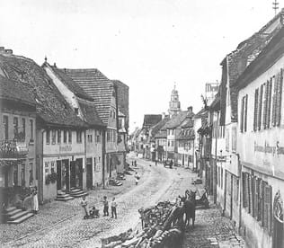 Römerstraße um 1928