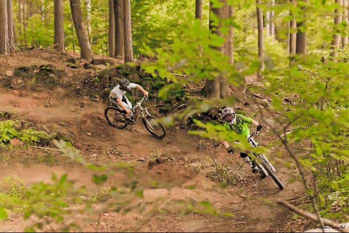 Mountainbikestreck Stadtteil Eisenbach